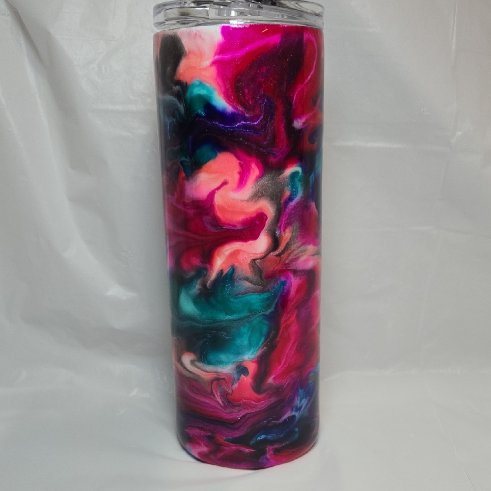 25oz Vibrant Swirl Tumbler - Glow - Picture 1 of 6